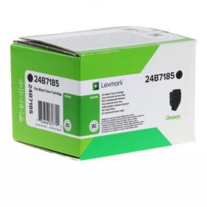 Lexmark 24B7185 Original Black Toner Cartridge