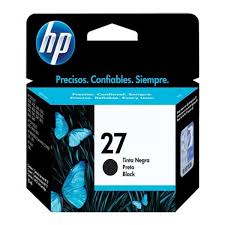 Original HP 27 Black Ink Cartridge (C8727AE)
