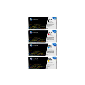 Genuine HP 307A CE740/41/42/43 Multi Pack Toner Cartridges B/C/M/Y